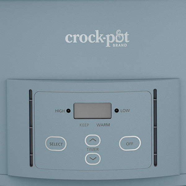 Crock-Pot® Design Series 7-Quart Programmable Slow Cooker, Morning Haze Blue