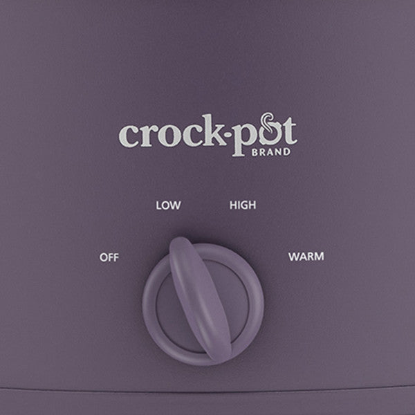 Crock-Pot® Design Series 7-Quart Manual Slow Cooker, Purple Potato