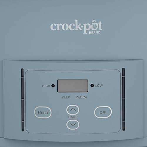Crock-Pot® Design Series 7-Quart Programmable Slow Cooker, Morning Haze Blue
