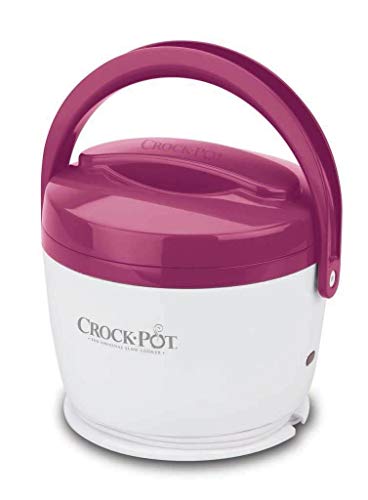 Crock-Pot SCCPLC200PK-NP Lunch Crock Food Warmer, Pink, 20oz
