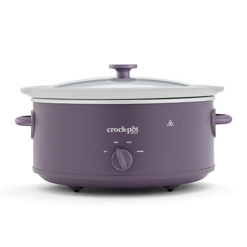Crock-Pot® Design Series 7-Quart Manual Slow Cooker, Purple Potato
