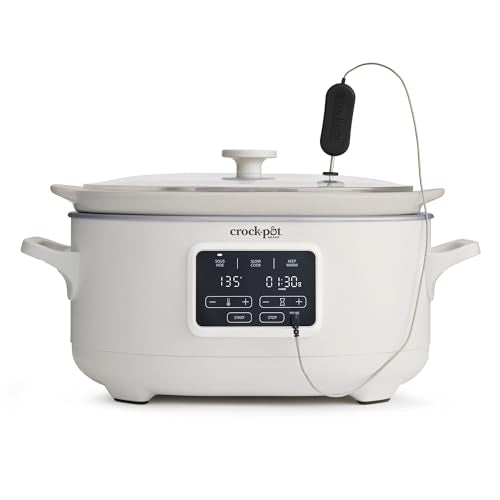 Crock-Pot Programmable 6-Quart Slow Cooker with Sous Vide, Oat Milk