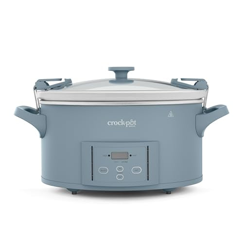 Crock-Pot® Design Series 7-Quart Programmable Slow Cooker, Morning Haze Blue