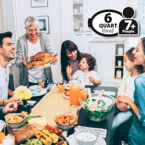 Crock-Pot 7-Quart Manual Slow Cooker, Family Size Serves 8+ People & Fits 6-lb Roast, Removable Stoneware with Warming Setting, Dishwasher Safe for Easy Cleanup, Stainless Steel
