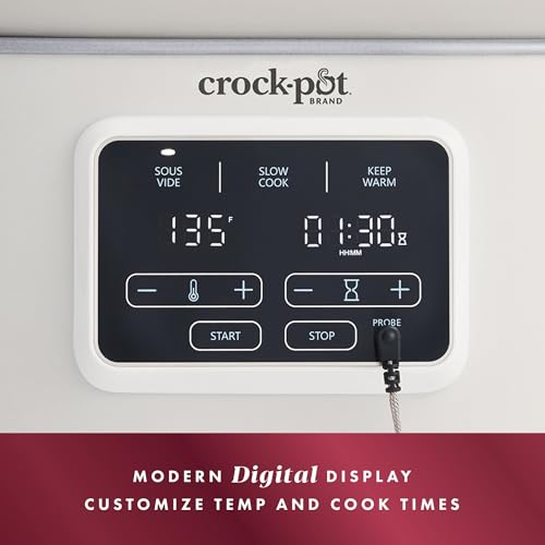 Crock-Pot Programmable 6-Quart Slow Cooker with Sous Vide, Oat Milk