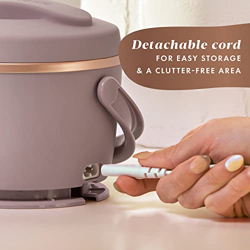 Crock-Pot Electric Lunch Box, Portable Food Warmer for Travel, Car, On-the-Go, 20-Ounce, Blush Pink | Keeps Food Warm & Spill-Free | Dishwasher-Safe | Gifts for Women