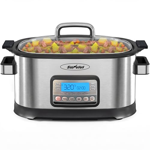 Crock-Pot SCRBC750-BS Trio Slow-Cooker Server, Black