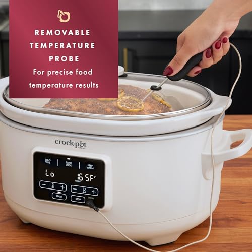 Crock-Pot Programmable 6-Quart Slow Cooker with Sous Vide, Oat Milk