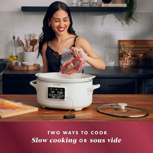 Crock-Pot Programmable 6-Quart Slow Cooker with Sous Vide, Oat Milk