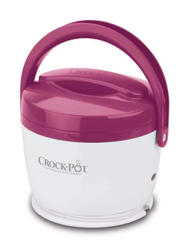 Crock-Pot SCCPLC200PK-NP Lunch Crock Food Warmer, Pink, 20oz
