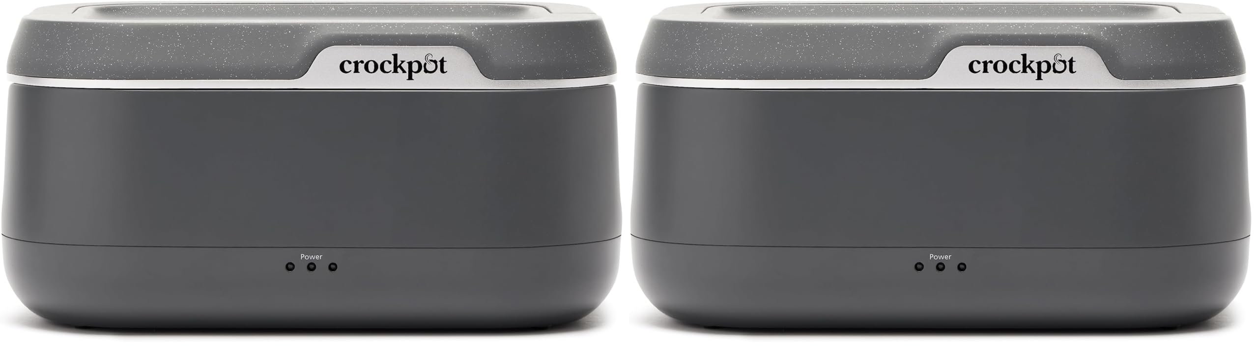 Crock-Pot 28-Ounce Mini Electric Heated Lunch Box, Portable Food Warmer, Perfect for Travel, Car, On-the-Go, Keeps Food Warm, Spill-Free, Dishwasher-Safe, Ideal Gift for Men and Women, Gray