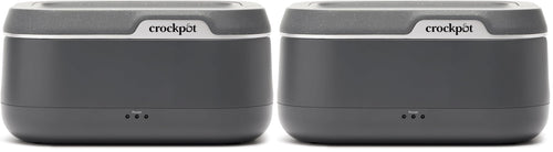 Crock-Pot 28-Ounce Mini Electric Heated Lunch Box, Portable Food Warmer, Perfect for Travel, Car, On-the-Go, Keeps Food Warm, Spill-Free, Dishwasher-Safe, Ideal Gift for Men and Women, Gray