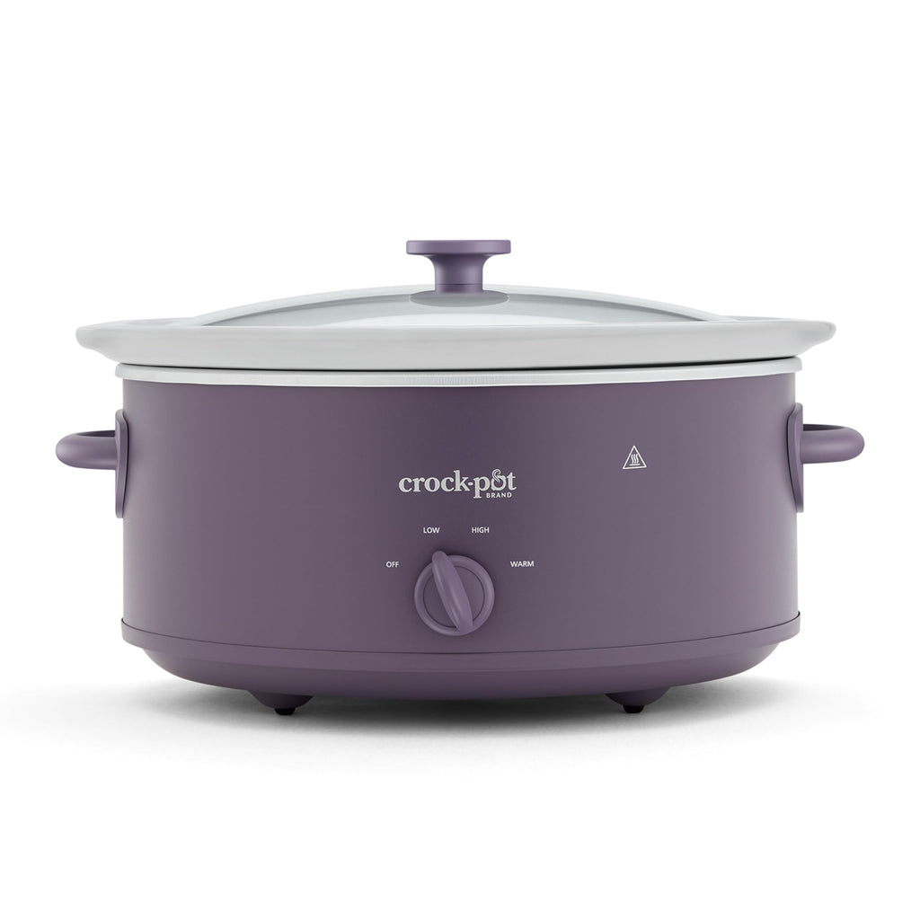 Crock-Pot® Design Series 7-Quart Manual Slow Cooker, Purple Potato