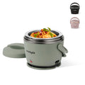 Crock-Pot Crock Pot Lunch Warmer, Green, Stainless Steel, Easy Carry Handle, One Size