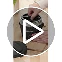 Crock-Pot Electric Lunch Box 20-Ounce Portable Food Warmer Black Licorice Perfect for Travel On-the-Go & Office Use | Stylish Spill-Free & Dishwasher-Safe | Ideal Men & Women's Gifts