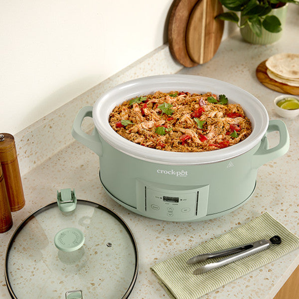 Crock-Pot® Design Series 7-Quart Programmable Slow Cooker, Desert Sage Green