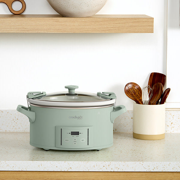 Crock-Pot® Design Series 7-Quart Programmable Slow Cooker, Desert Sage Green