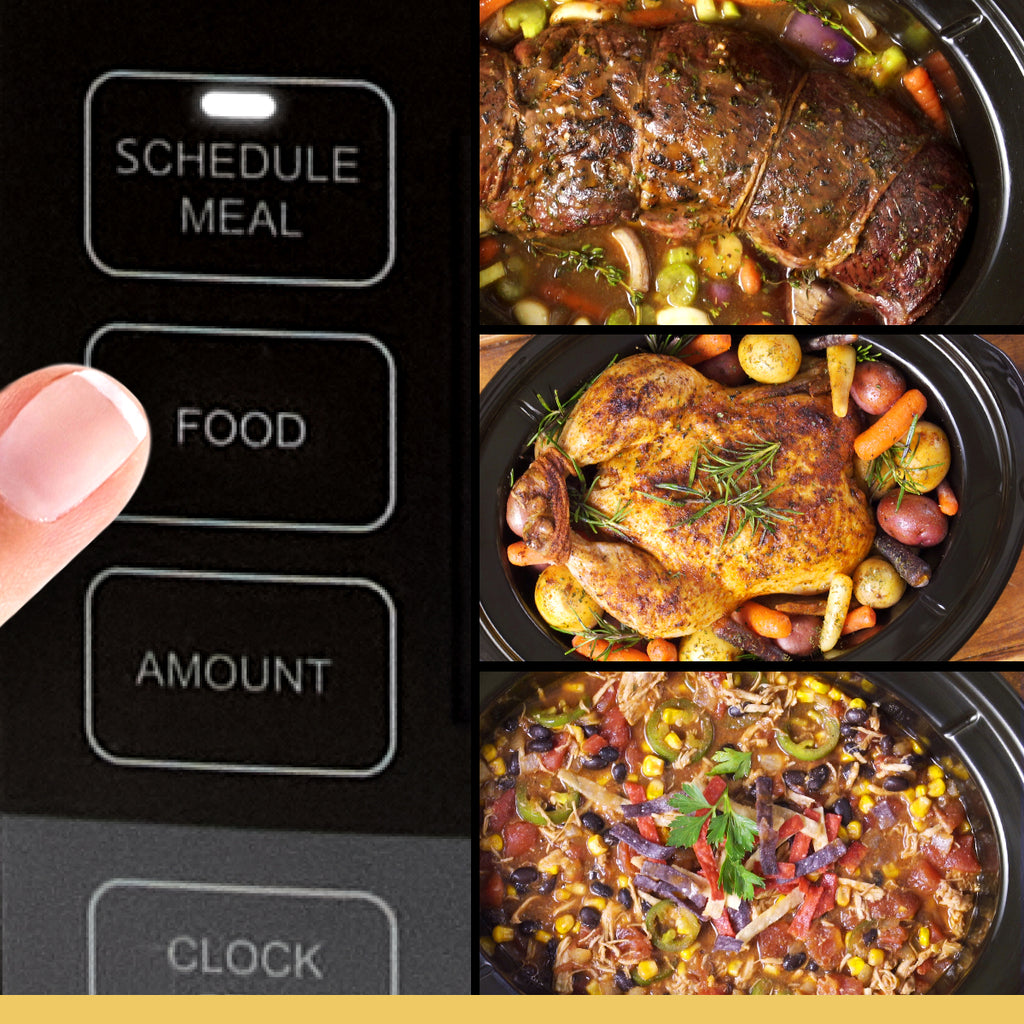 Crock-Pot 7-Quart Slow Cooker, Portable Programmable with Timer, Locking Lid, Stainless Steel; an Essential Kitchen Appliance, Perfect for Families and Gatherings