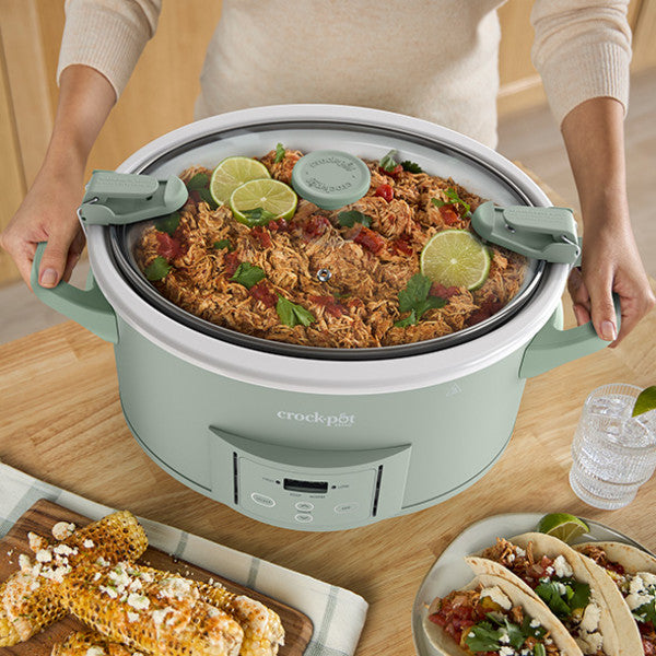 Crock-Pot® Design Series 7-Quart Programmable Slow Cooker, Desert Sage Green